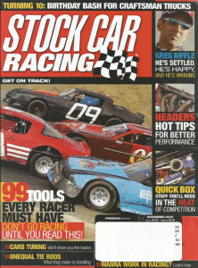 STOCK CAR RACING 2005 NOV - BIFFLE, WHITLEY M-SPORTS